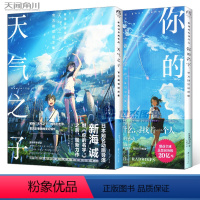 [正版] 你的名字+天气之子视觉设定集 套装2册 新海诚导演作品电影原著小说声优剧情美术角色分镜场景动漫画册插画集书天