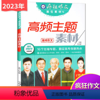 2023版赢在素材4 高频主题素材 全国通用 [正版]共4本+送2个日记本2023疯狂作文赢在素材时代焦点/热点人物/文