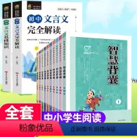 [新版智慧背囊+初中文言文]全12册 初中通用 [正版]新版智慧背囊1-10辑全套10册初中生作文素材大全中高考作文书中