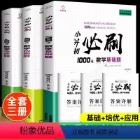 小升初必刷题数学1000基础题+400培优题+400应用题 小学升初中 [正版]2023小升初必刷题人教版语文数学英语总