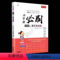 小升初必刷600道语文基础题 小学升初中 [正版]2023小升初必刷题人教版语文数学英语总复习资料书专项训练习册基础知识