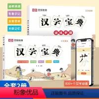 [全2册]汉字宝典+训练手册(动画教学) 小学通用 [正版]荣恒汉字宝典思维导图速记汉字小学生语文认识汉字偏旁部首笔画笔