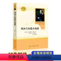 [九年级下阅读]契诃夫短篇小说选 [正版]儒林外史和简爱人民教育出版社完整版原著书籍 九年级下册课外阅读书籍必读名著青少