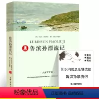 鲁滨孙漂流记 [正版]39.8元任选4本世界经典名著全44册傲慢与偏见简爱呼兰河传昆虫记红与黑四大名著童年在人间我的大学