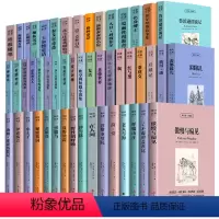 [正版]世界十大名著全套中英文50册简爱傲慢与偏见飘巴黎圣母院悲惨世界呼啸山庄茶花女复活红与黑双语图书英语小说经典文学书