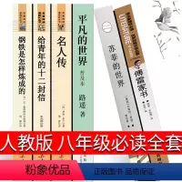 [正版]人民教育出版社钢铁是怎样炼成的傅雷家书名人传平凡的世界苏菲的给青年的十二封信八年级初中生课外阅读必读书籍人教版