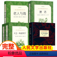 高中生必读4册 [正版]全套4册复活+百年孤独+老人与海+大卫科波菲尔完整版无删减列夫托尔斯泰 高中生必读课外书阅读书籍