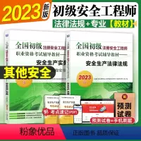 [正版]初级注册安全师工程师2023年 其他安全 机工社初级注安搭配建筑施工化工其他安全法律法规实务2022历年真题卷习