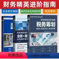 [正版]全3册 财务精英进阶指南:企业会计准则实务难点处理(案例+讲解+应用) +业务+税务+法务协同操作实务及风险防范