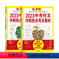 [2本]意林2023中考作文冲刺热点考点素材 初中通用 [正版]备考2024江苏中考满分作文成功案例精析初中语文作文素材