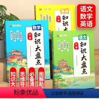 3册[语+数+英]知识大盘点 小学通用 [正版]2023知识大盘点语文数学英语一二三四五六年级上下册通用重点基础知识集锦