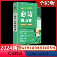 小学生必背古诗文 小学通用 [正版]2024易佰图书易记通全彩版小学语文英语数学基础知识古诗文笔顺规范手册数学公式词汇语