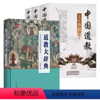 [4册]道教大辞典+中国道教文化典故(全三册) [正版]近700页道教大辞典 道教历史文化现状中国道教神仙谱系史吸收百年