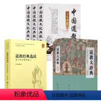 [5册] 道教大辞典+中国道教文化典故+道教经典选读 [正版]近700页道教大辞典 道教历史文化现状中国道教神仙谱系史吸