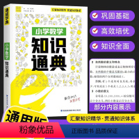 数学 小学通用 [正版]2023通城学典小学生一二三四五六年级小学语文数学英语知识通典通用版 小升初资料包大集结基础知识