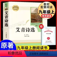 [单本]艾青诗选--人民教育出版社 [正版]水浒传上下册全册初中生原著语文书阅读书籍人民教育出版社九年级上册语文人教版初