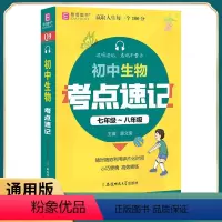 初中生物 初中通用 [正版]2021版初中古诗文考点速记七八九年级语文基础知识大全重点知识大合集真题精炼掌中宝随身口袋工