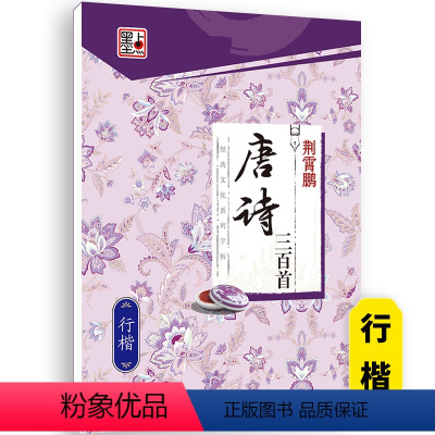 唐诗三百首-行楷 [正版]荆霄鹏行楷字帖练字成年男女生钢笔练字帖楷书大学生高中生初中成人初学者入门基础训练鹏霄清秀字体大