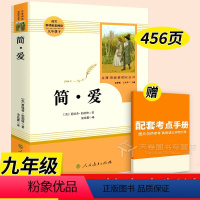 简·爱 [正版]儒林外史原著九年级必读简爱书籍 人民教育出版社完整版无删减 9年级下册原版阅读书目初三初中学生课外书读物