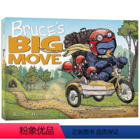 Bruce's Big Move 精装 童话寓言 [正版]英文原版 BE QUIET/Santa Bruce/Hotel