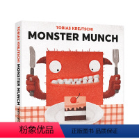 怪物蒙克 Monster Munch [正版]怪物蒙克 Monster Munch 低幼互动纸板书。设计巧妙,让孩子