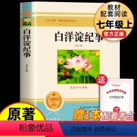 白洋淀纪事(送考点手册) [正版]朝花夕拾七年级必读书上册人教版初中必读名著十二本完整版无删减下册西游记红星照耀中国初中