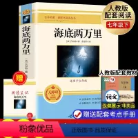 海底两万里(送考点手册) [正版]朝花夕拾七年级必读书上册人教版初中必读名著十二本完整版无删减下册西游记红星照耀中国初中