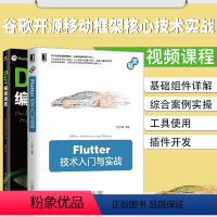 [正版]套装2本Flutter技术入门与实战亢少军flutter教程书籍Dart编程语言Flutter插件开发入门谷歌U