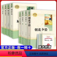 [七上全套]八本套装 [正版]原著七年级上册必选读课外书城南旧事白洋淀纪事猎人笔记湘行散记镜花缘人民教育出版社初一上册必