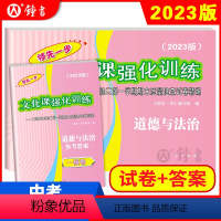 2023一模 道德与法治+答案 九年级/初中三年级 [正版]2023版上海中考一模卷二模卷 语文数学英语物理化学历史道德