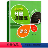四年级上语文单本 小学通用 [正版]学校分层课课练任选语文数学英语N版一二三三四五六八七九年级上第一学期小学初中用课后A