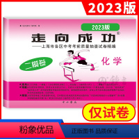 2023中考二模 化学(仅试卷) 九年级/初中三年级 [正版]2023版走向成功中考二模化学 上海中考化学二模卷子