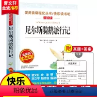 尼尔斯骑鹅旅行记 [正版]4册任选爱阅读 快乐读书吧 六6年级下册鲁冰逊漂流记汤姆索亚历险记尼尔斯爱丽丝 无障碍阅读导读