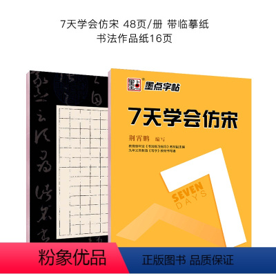 7天学会仿宋+作品纸 [正版]新长仿宋体字帖楷体仿宋工程字字帖仿宋工程制图建筑园林水利字帖长仿宋体字贴成人练字标准楷体钢