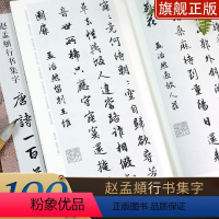 赵孟頫行书集字唐诗100首 [正版]书法集字唐诗宋词一百首春联古文箴言名言成语 颜真卿欧阳询赵孟俯智永楷书千字文曹全碑隶