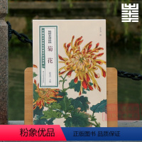 陆抑非课徒稿:菊花 [正版]旗舰陆抑非课徒稿+白描扇面画稿全套22册 牡丹工笔花卉禽鸟没骨花鸟技法图解大8开临摹教程画