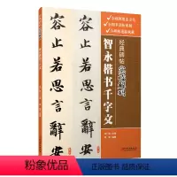 [正版]0减40经典碑帖实临解码·智永楷书千字文-毛笔软笔行书入门临摹碑帖实临字帖 用笔结体章法解码概说释