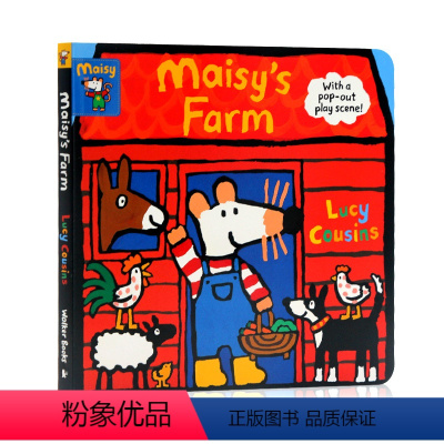 小鼠波波的农场2 [正版]Maisy小鼠波波系列 英文原版绘本 儿童英语读物纸板书 Maisy's Fire Engin