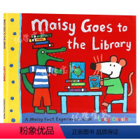 小鼠波波去图书馆 [正版]Maisy小鼠波波系列 英文原版绘本 儿童英语读物纸板书 Maisy's Fire Engin