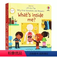 [正版]Usborne问与答系列立体翻翻书我们身体里有什么 Lift-the-flap What's inside me