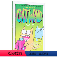 Catwad #4: Four Me? [正版]鬼马喜猫系列 Catwad #1-6 蓝猫凯特瓦德合集 英文原版进口图书
