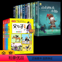 [14册]纽伯瑞儿童文学奖+父与子全集 [正版]纽伯瑞国际儿童文学金奖小说全套10册彩图兔子坡一二三四五六年级上下册阅读