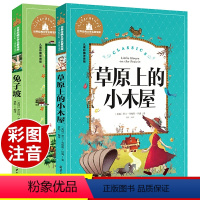 [正版]国际大奖儿童文学全套2册 兔子坡草原上的小木屋注音版必读小学生一二三年级阅读课外书童话故事短篇老师带拼音的绘本读