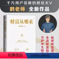 [正版]财富从哪来 财经大V鹤老师全新作品 运用赚钱规律扩大认知边界 梳理财富的完整体系搭建长期运用的底层逻辑 书籍