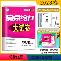 物理 八年级下 [正版]2023春 版亮点给力大试卷八年级下册物理江苏版 8年级苏科版初二数据辅导书同步单元期中各地期末