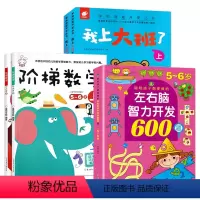 [全5册]5-6岁早教开发 [正版]全套5册我上大班了5-6岁宝宝益智早教书儿童数学智力潜能开发训练全书幼儿逻辑思维训练
