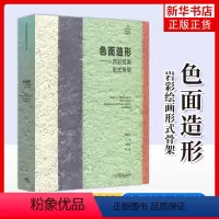 [正版] 色面造形 岩彩绘画形式骨架 胡明哲著 中国岩彩绘画语言研究教程 色彩色面造型岩彩教程色彩搭配平面创造图形