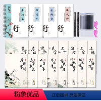 [进阶款-行楷20本]+2笔杆2握10笔芯 [正版]行楷字帖成人练字行书凹槽练字帖成年男生女生字体漂亮钢笔速成硬笔书法练