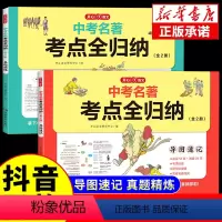 [全2册]中考名著考点全归纳 初中通用 [正版]中考名著考点全归纳全套2册 七八九年级初一初二初中必读名著十二本36本1