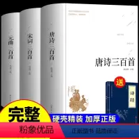 [正版]精装完整版唐诗宋词元曲三百首全集初中生中国经典古诗词300首鉴赏辞典译文详析赏析注释全套全解小学生必背古诗书籍